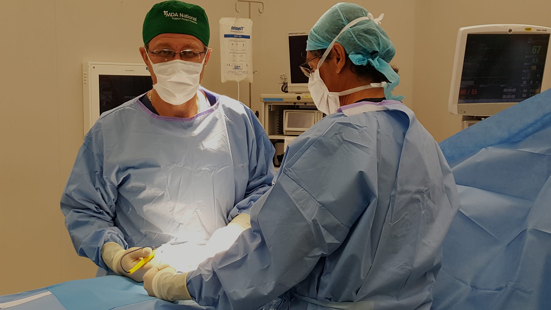 Dr Mastakov in surgery
